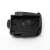 Audi car key back cover, black key fob with metal blade