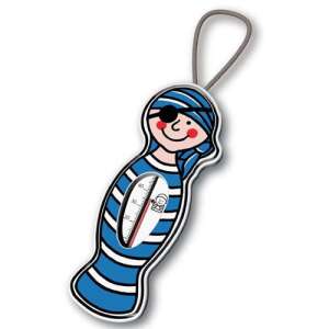 MCT143006 Pirate Bath Thermometer,  measures bath water temperature,  ideal for babies and kids,  hangable,  German made,  BPA free - TFA
