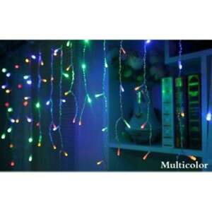 Luminițe de Crăciun cu LED-uri multicolore, 3,5m x 0,7m, 120 LED-uri - OEM Ghirlande luminoase