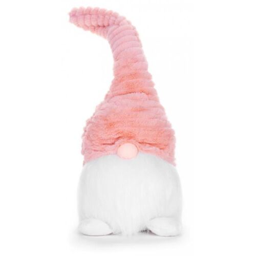 Karácsonyi Törpe Dekoráció - Rózsaszín-Fehér - 58cm