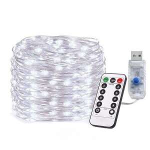 Mercaton® 300 LED Cool White Curtain Lights with Remote Control, 3 x 3 meter - Nonbrand String Light