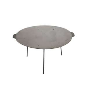 Perfect Home 60x32 cm cast iron grill plate with legs - Griddle