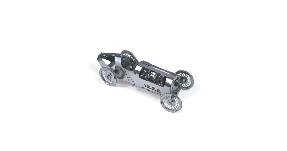 Time For Machine - Vintage Versenyautó 3D Fém Modell 131338846