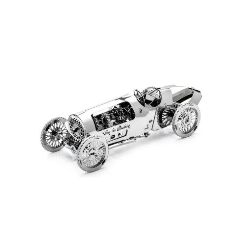 Time for Machine Vintage Versenyautó 3D Fém Modell - Összeszerelt