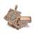 3D Mechanical Puzzle, Jewelry Box with 15 Swarovski Crystals, WT, Wood, 192 pieces 92010555