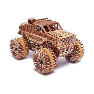 Wood Trick 3D puzzle, Monster Truck, Demolisher, összeszerelt modell - Puzzle & Kirakó