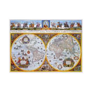 Nova Terrarum Antik Térkép XL Holzpuzzle, 750 Teile, von Puzzle Din Lemn, mit einer antiken Weltkarte - Puzzle