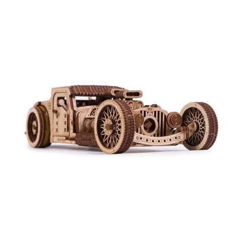 Puzzle 3D mecanic, Hot Rod, WT, lemn, 280 piese 92010740