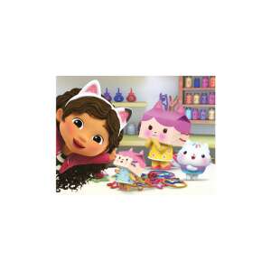 Gabi's Dollhouse 12-teiliges Holzpuzzle mit Figuren aus der Serie - Dino