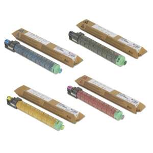 Ricoh MPC2051/2551 Toner Cartridge Set, includes cyan, magenta, yellow and black toner cartridges - Office technology