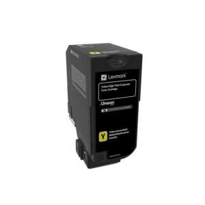 Lexmark CX725 High Yield Corporate Toner Cartridge, Yellow, 16K - Lexmark Printer Toner
