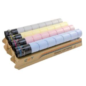 Set of 4 compatible toner cartridges for Minolta C257i printer, CT TN227M, 24000 pages yield - Office technology