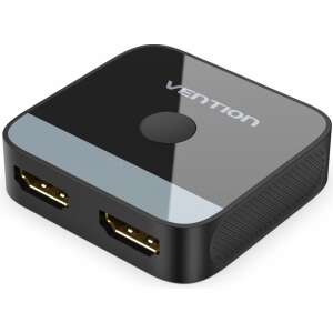 Vention 2-Port HDMI Bi-Directional Switcher, 4K 60Hz, black - HDMI splitter