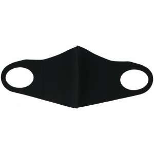 Maska na ústa 35x12,8cm (čierna) umývateľná 1 kartón / 48ks 92012987 Rúška na tvár