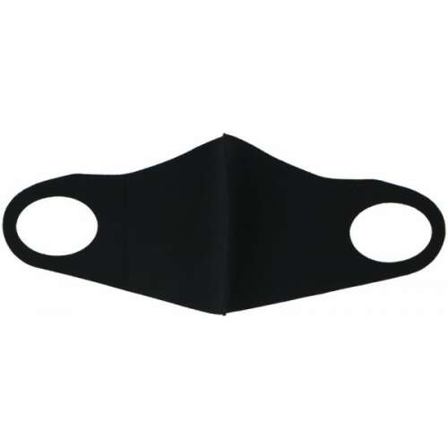 Maska na ústa 35x12,8cm (čierna) umývateľná 1 kartón / 48ks