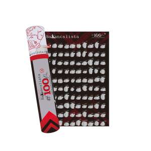 Káma-Szútra kaparós bakancslista magyarul, a feltekert poszter és a kaparós poszter látható 100 pozícióval - Felnőtt társasjáték