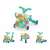 Kikkaboo Sweet Escape 4-in-1 Activity Walker, Play Table, Scooter and Rider, Green