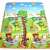 LittleONE by Pepita Puzzle cu burete uriaș 120x180cm (6buc 60x60cm) - Animale (A) 35116845}