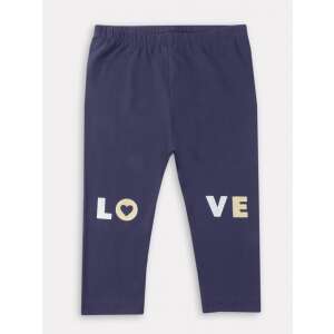 IDEXE Love feliratos sötétkék leggings 35117888 Gyerek nadrágok, leggingsek - 92