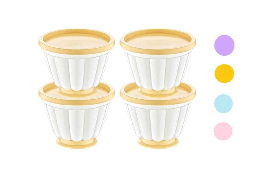 Enger Pudingforma - 4 darabos szett - 8,5x6,5 cm