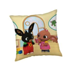 Bing nyuszi és Lola nyuszi díszpárna, 40x40cm - Díszpárna