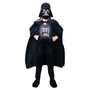 Pełny widok stroju dziecięcego Rubies Darth Vader, rozmiar S - Gra