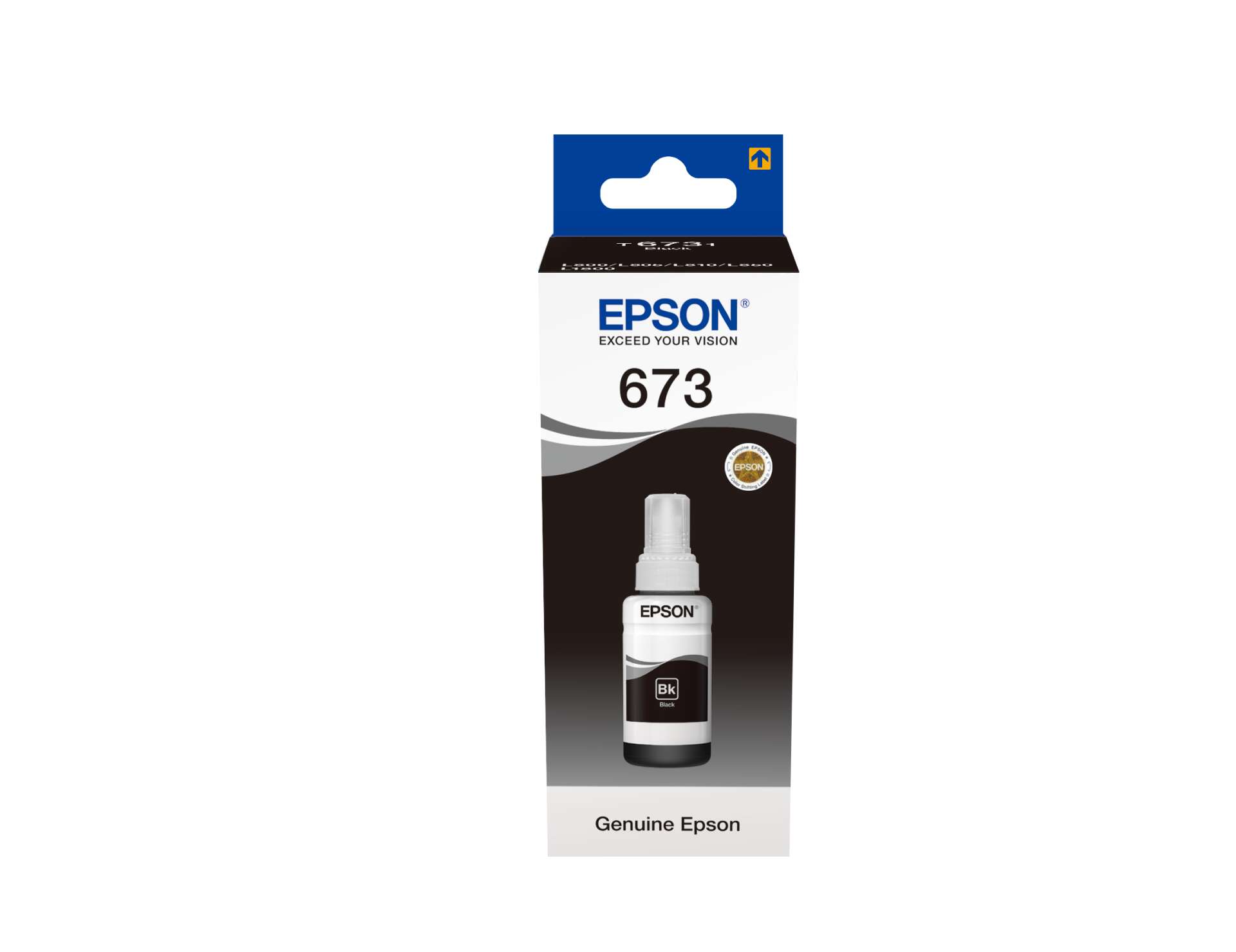 Epson T6731 Tinta Black 70ml No.673, C13T67314A