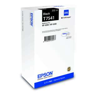 Epson T7541 Schwarze Tintenpatrone - 202ml XXL Hohe Reichweite - Bürobedarf