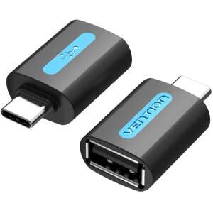 Vention USB-C - USB-A adapter, fekete - Vention