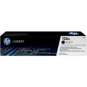 HP 126A Black LaserJet Toner Cartridge - HP