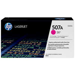 HP CE403A LaserJet 507A Magenta Toner Cartridge - HP