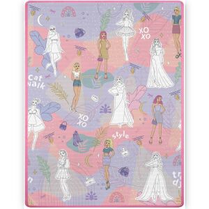 Ricokids Premium washable coloring play mat fashion design close-up - Ricokids