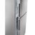 Close-up of Candy CCT3L517ES refrigerator door and handle
