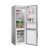 Candy CCT3L517ES bottom freezer refrigerator, open door view, showing shelves and drawers
