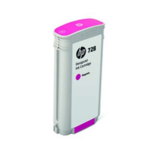 HP DesignJet 728 Magenta Ink Cartridge, 130ml