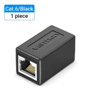 Vention UTP (Cat.6, Keystone jack, negru), 5 bucăți, conector 92070521 Conectoare UTP