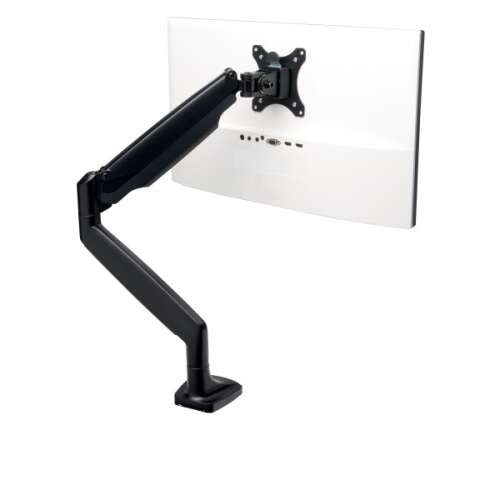 Kensington One Touch monitor arm with height adjustment, black