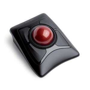 Mouse trackball wireless Kensington EXPERT, negru cu trackball roșu - Mouse