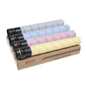 Sada 4 kompatibilných tonerových kaziet pre tlačiarne Konica Minolta Bizhub C224, C284, C364, C224e, C284e, C364e, vrátane žltej, azúrovej, purpurovej a čiernej kazety - Kancelárska technika