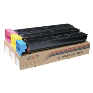 CET TN711C Cyan Toner Cartridge for Konica Minolta Bizhub 654, 754, 654e, 754e, C654, C754, C654e, C754e, Develop ineo+654, ineo+754 - Office technology