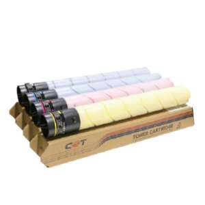 CT Chemical compatible toner cartridge for Konica Minolta Bizhub C224, C284, C364, C224e, C284e, C364e printers, yellow color, 25,000 pages yield - Office technology