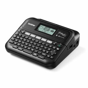 Angled view of Brother PT-D460BTVP label maker - Label printer