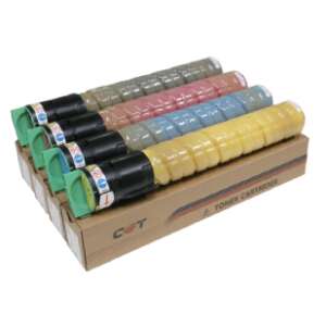 Kompatibilné tonerové kazety pre tlačiarne Ricoh MPC2030, MPC2050, MPC2550, MPC2051, MPC2551, azúrová, žltá, purpurová, čierna, 4-balenie - Kancelárska technika