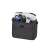 Epson ELPKS70 projector bag with projector, cables, and remote control inside