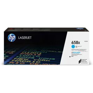 HP 658X Cyan Toner Cartridge - Computers and Accessory