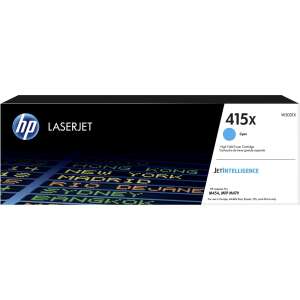 HP LaserJet 415X Cyan Toner Cartridge, High Yield, 6,000 Pages - Computers and Accessory