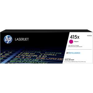 HP LaserJet 415X Magenta Toner Cartridge, High Yield, 6,000 Pages - HP