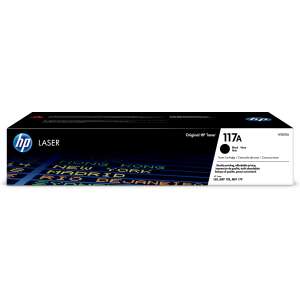 HP 117A Black Laser Toner Cartridge, 1000 pages - HP