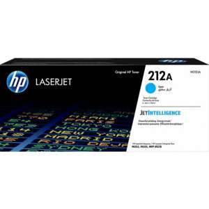 HP 212A Cyan Toner Cartridge, 4,500 pages, Original HP LaserJet Toner - HP