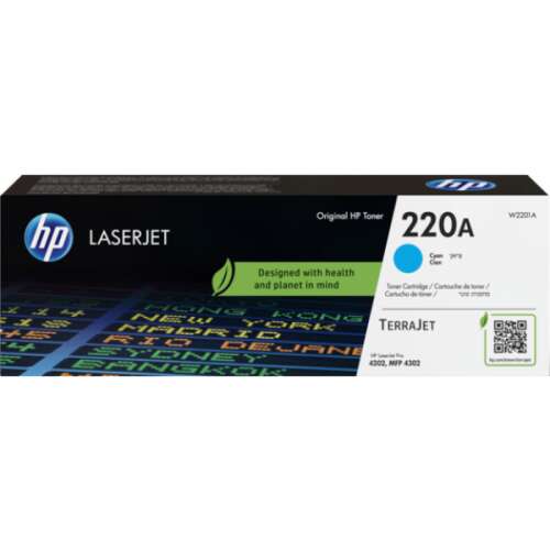 HP LaserJet 220A Циан Тонер Касета, 1800 страници